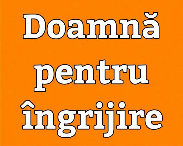 Doamna pentru ingrijire